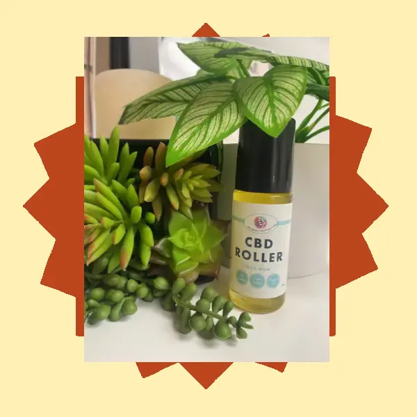 CBD Roller and plants